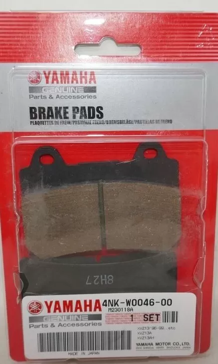 Yamaha Rear Brake Pads 4NK-W0046-00-00