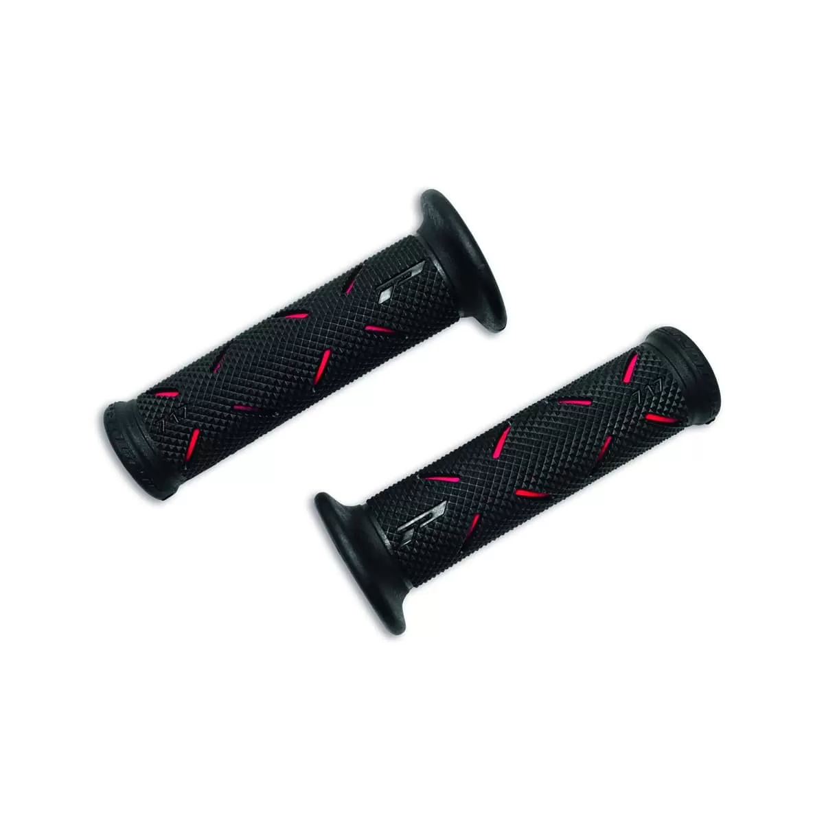 Ducati PAIR OF PROGRIP 717 HANDGRIPS RED/BLACK 96280611AA
