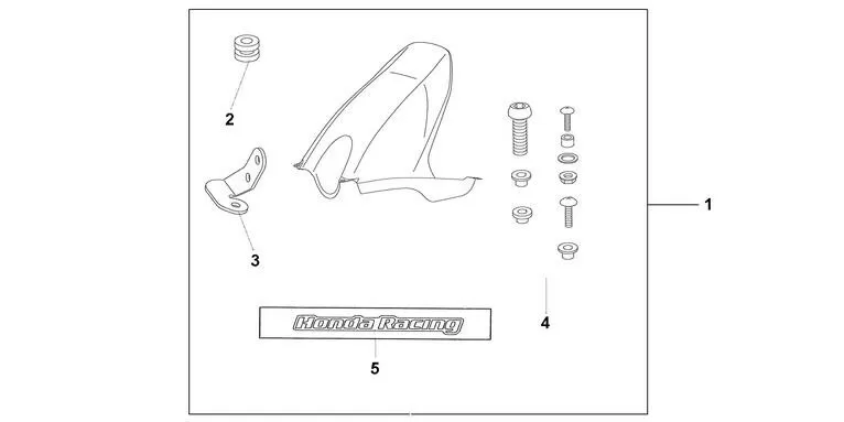 Honda Rear Wheel Hugger