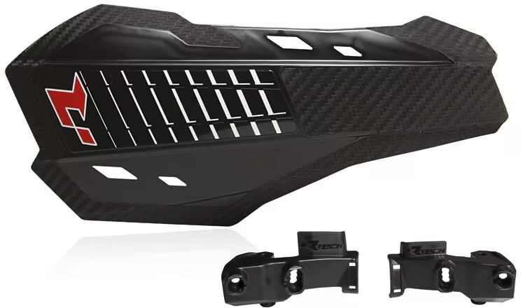 Rtech HP2 Handguards with Braktec Mounting Kit Black