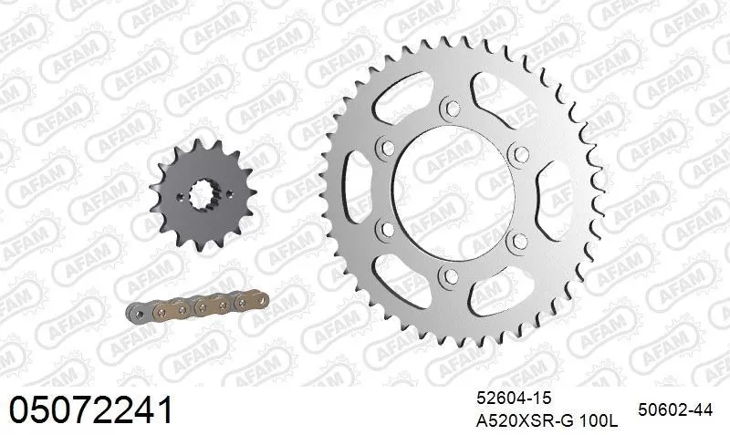 AFAM Chainset - Steel