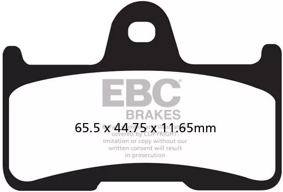 EBC Organic Brake Pads FA344TT