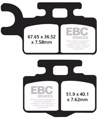 EBC Sintered R Brake Pads FA302R