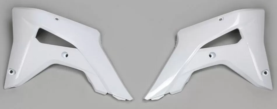 UFO Radiator Covers White CRF450RX