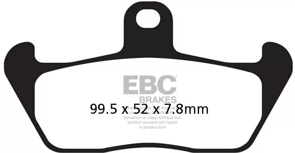 EBC Organic Brake Pads FA163