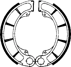 Ferodo FSB711 Brake Shoes