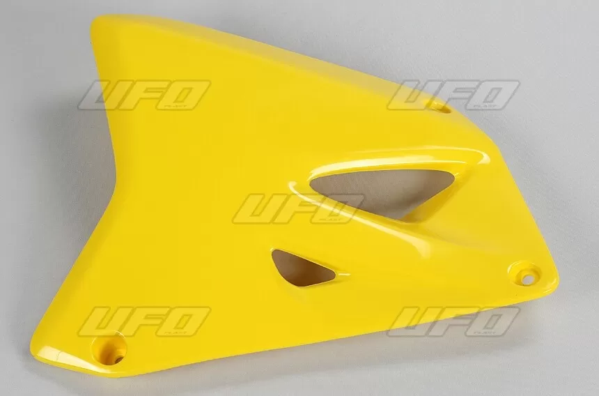 UFO Radiator Covers Yellow Suzuki RM85