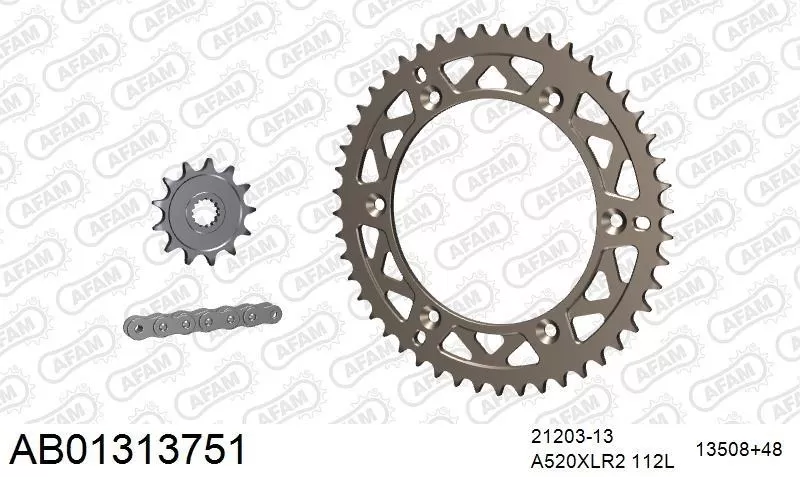 AFAM Chainset - Aluminium AB