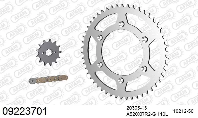 AFAM Chainset - Steel