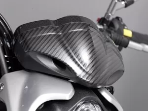 Suzuki Counter housing Decoration Carbon look Gladius 650 (09-15)