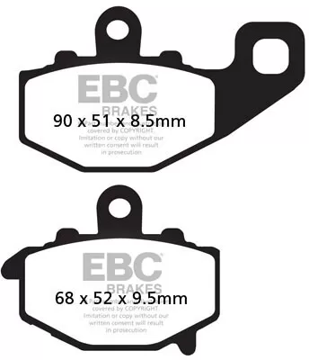 EBC HH Sintered Sportbike Brake Pads FA192HH