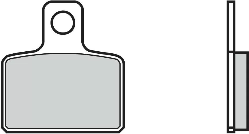 Brembo 07GR4804 Brake Pads Organic Genuine Street 