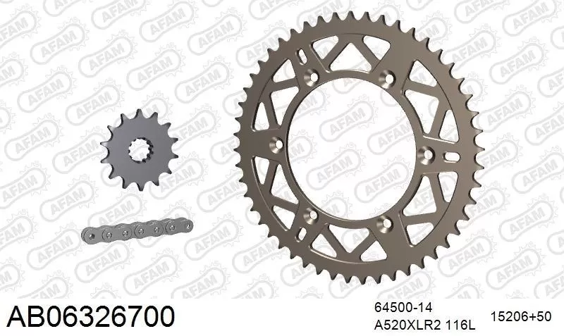 AFAM Chainset - Aluminium AB