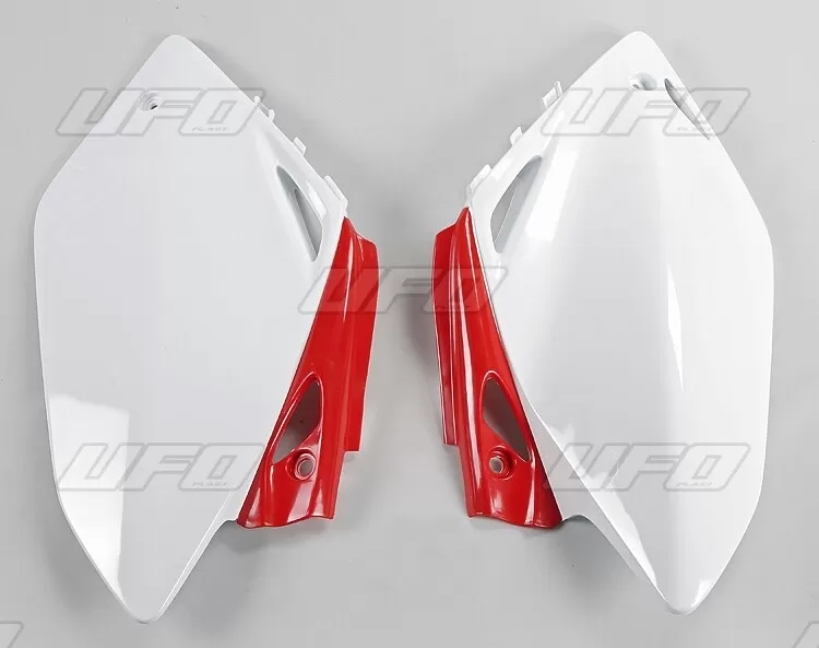 UFO Side Panels White Honda CRF450R 07-08