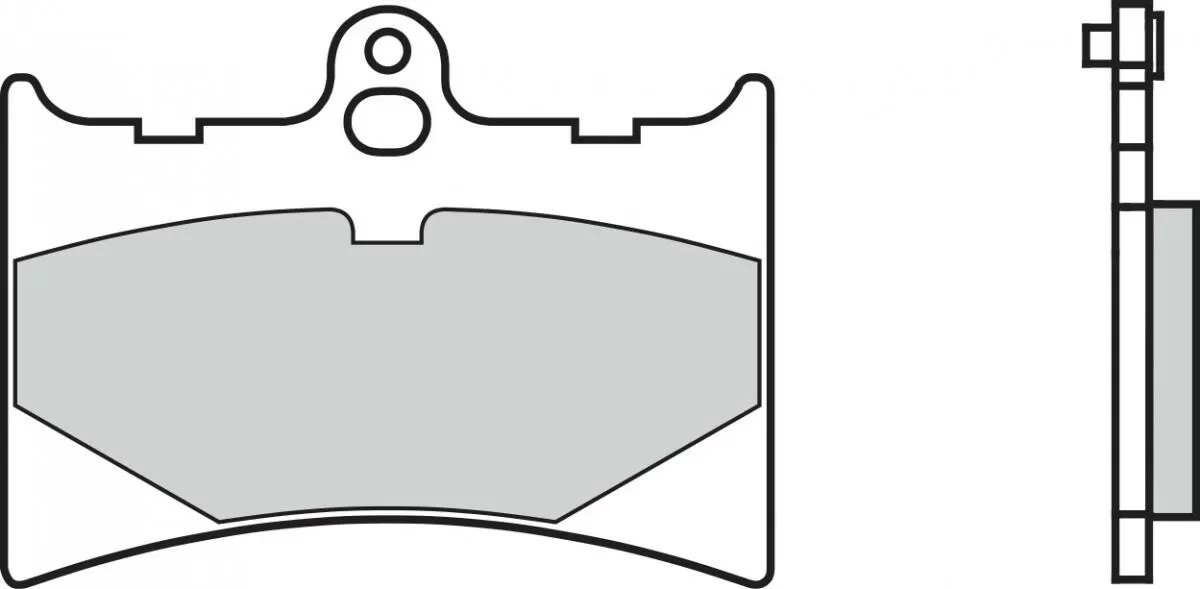 Brembo 07GR5605 Brake Pads Organic Genuine Street 