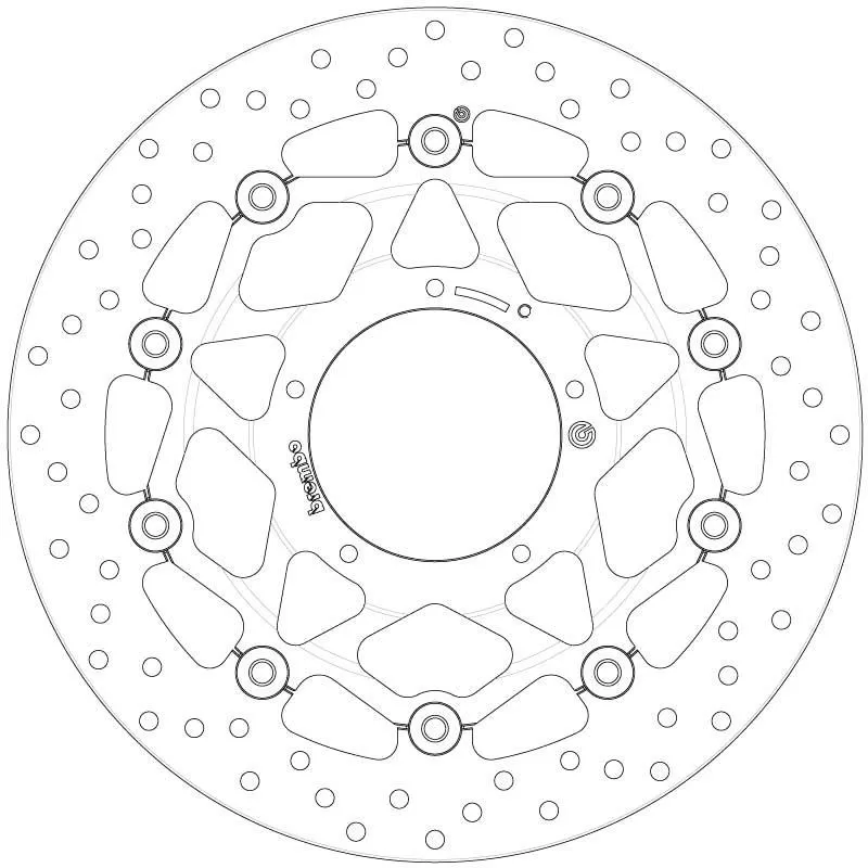 Brembo Brake Disc 78B408B7 320X5