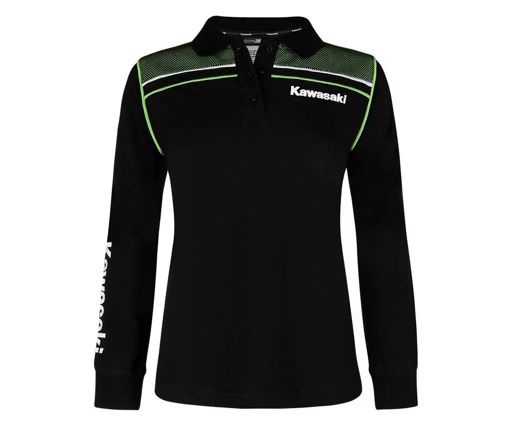 Kawasaki Polo Long Sleeve Woman
