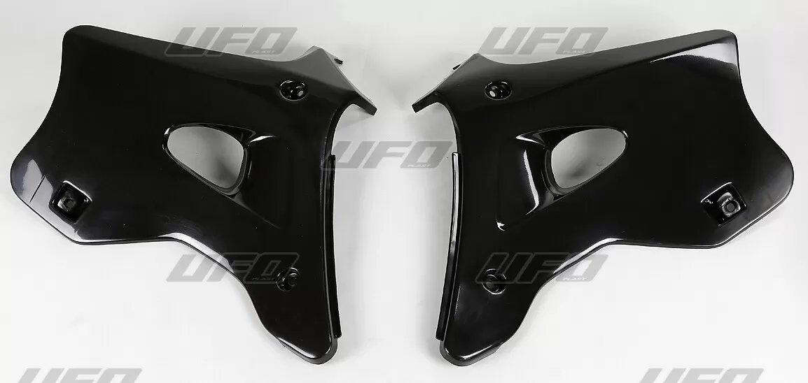 UFO Radiator Covers KX125/250 94-98 Black
