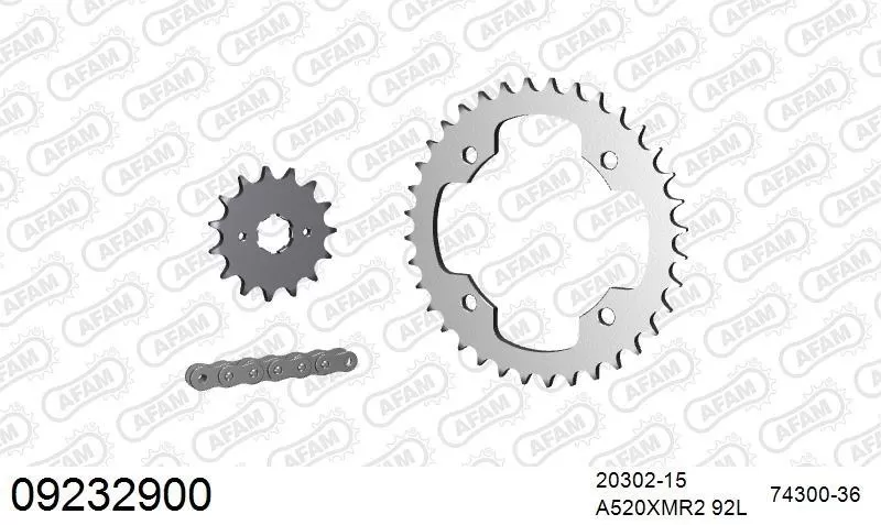 AFAM Chainset - Steel