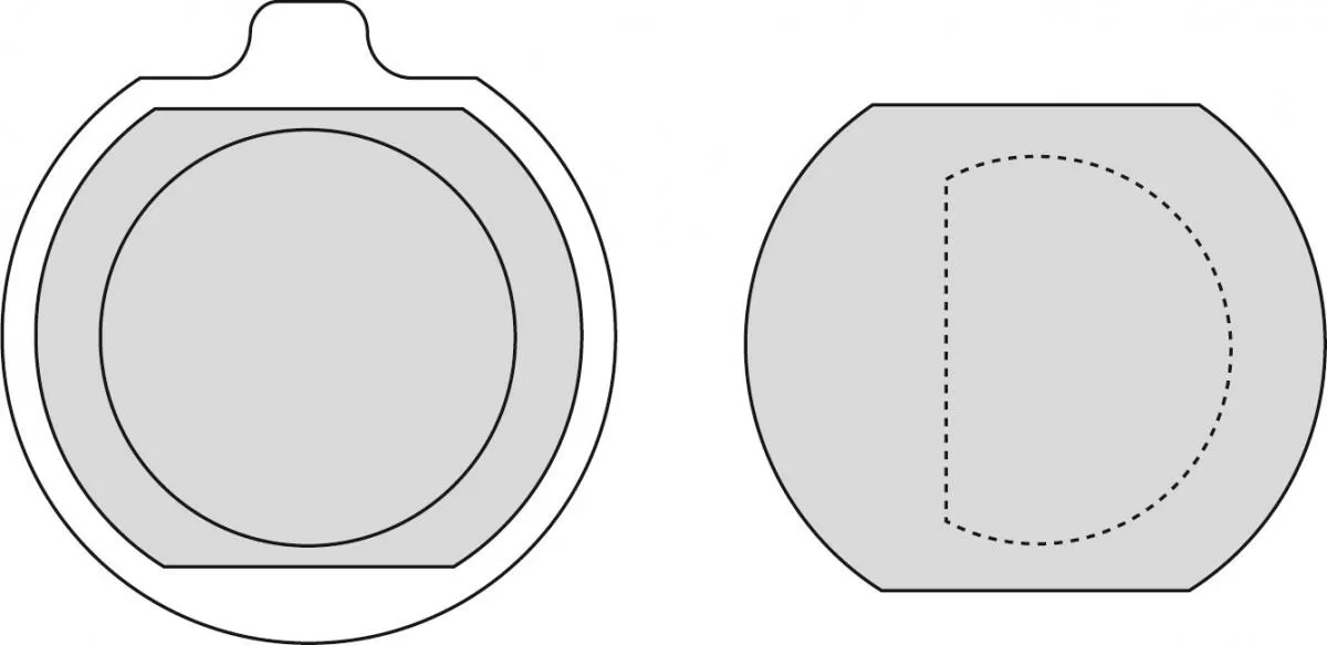 Ferodo FDB132P Brake Pads Platinum P