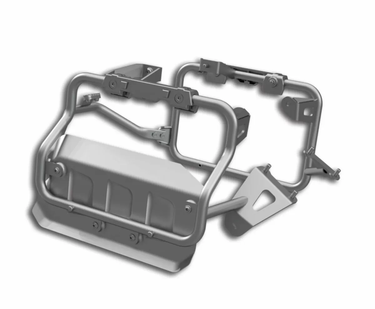 Luggage rack mounting kit