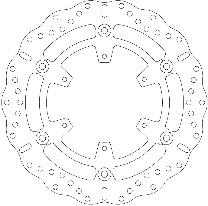 EBC Off-road Wave Brake Disc MD6414C