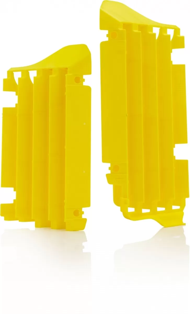 UFO Radiator Louvers RMZ 450 Yellow 18-