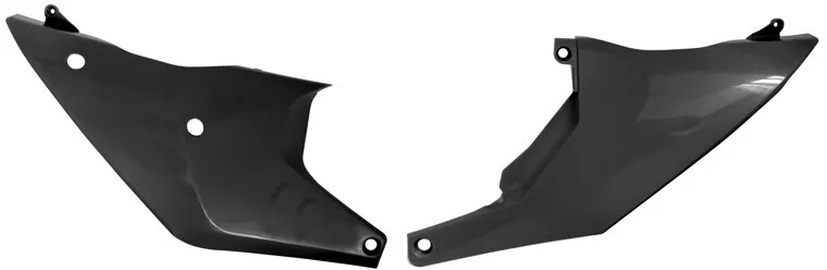 Rtech Number Plate Side Panels Black Husqvarna TC/FC 2023