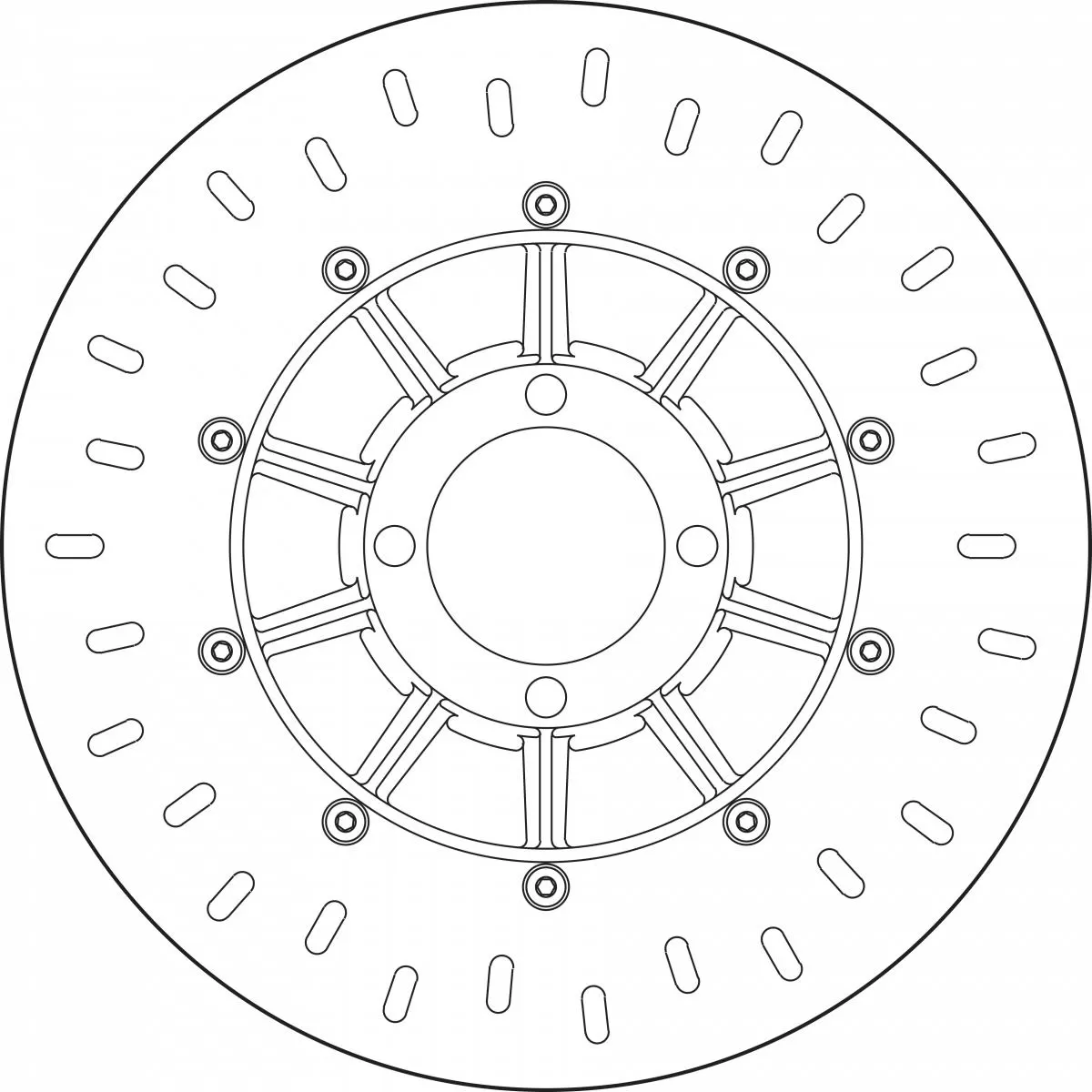 Brembo Brake Disc 68B407D2