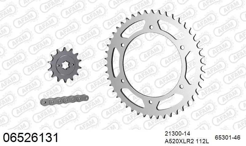 AFAM Chainset - Steel