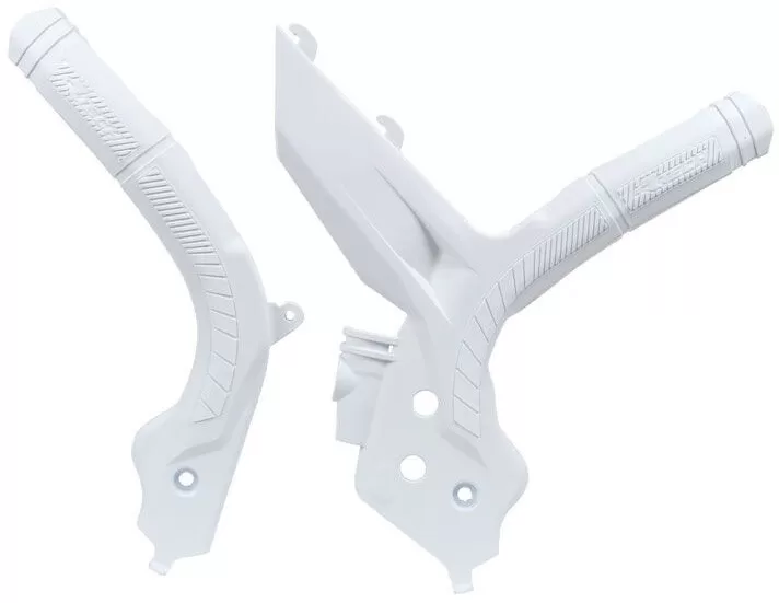Rtech Plastic Frame Protector White KTM SXF 19- / EXC 20-