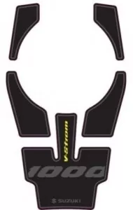 Suzuki Tank protector black/yellow V-Strom DL 1000/XT