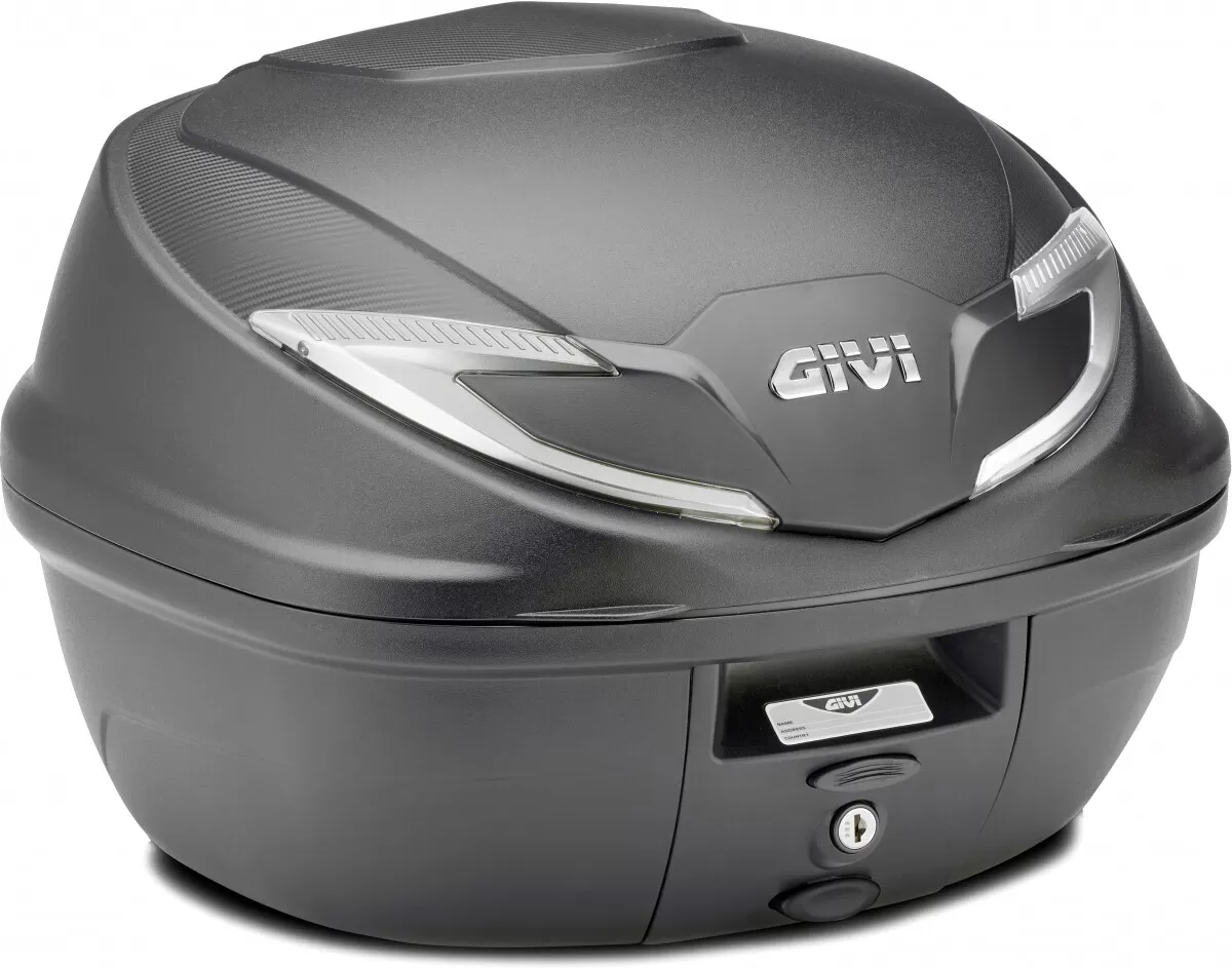 GIVI Monolock Topcase 36L Black with Smoke Reflector