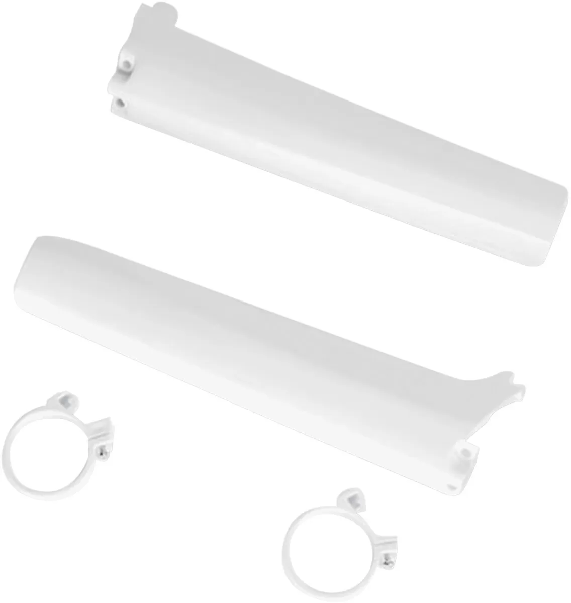 UFO Fork Slider Protectors Suzuki RM 93-95 White