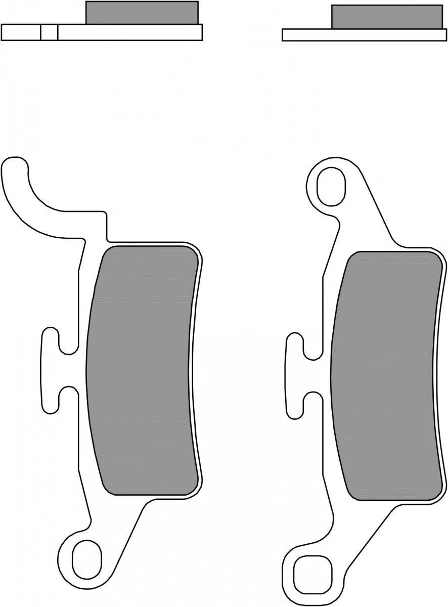 Brembo 07093CC Brake Pads Organic Scooter 