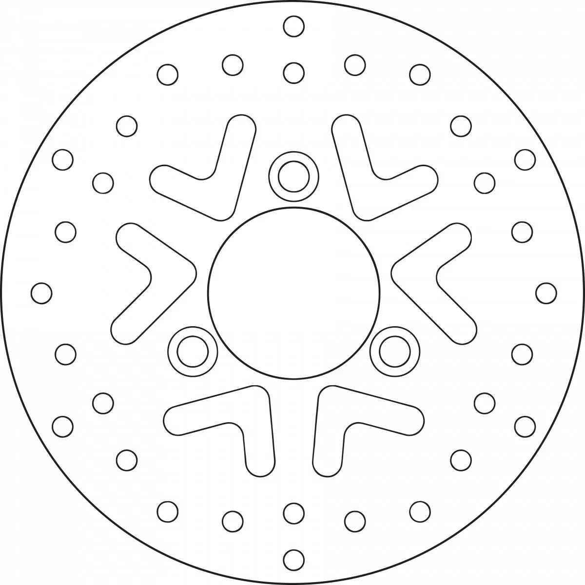 Brembo Brake Disc 68B40718 200X4