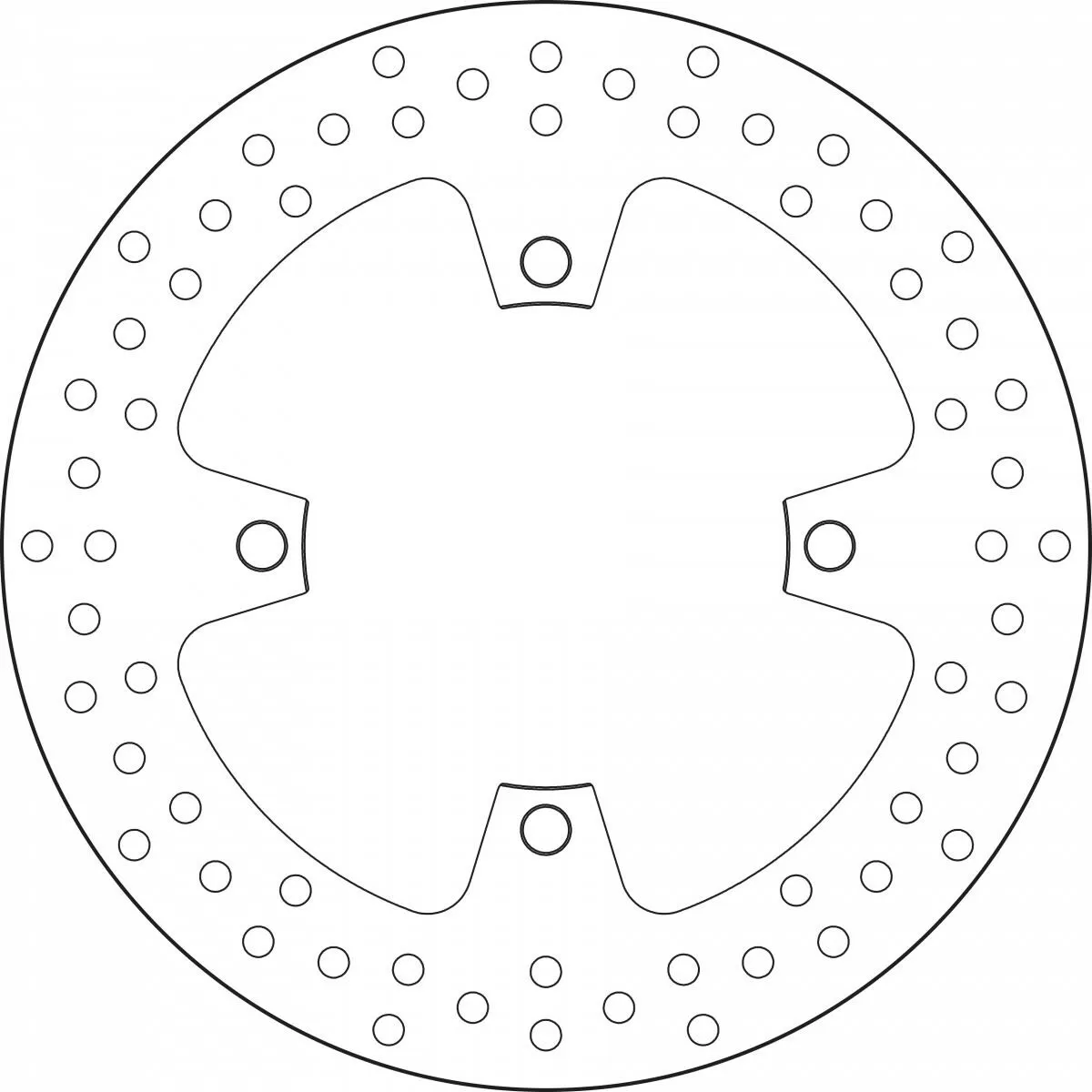 Brembo Brake Disc 68B407J3