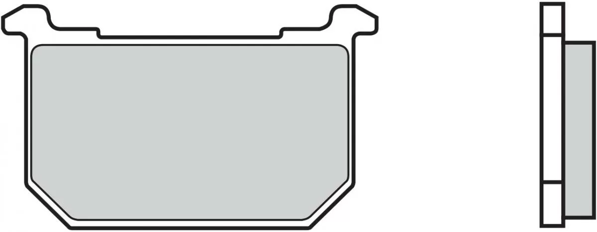 Brembo 07KA0608 Brake Pads Organic Genuine Street 