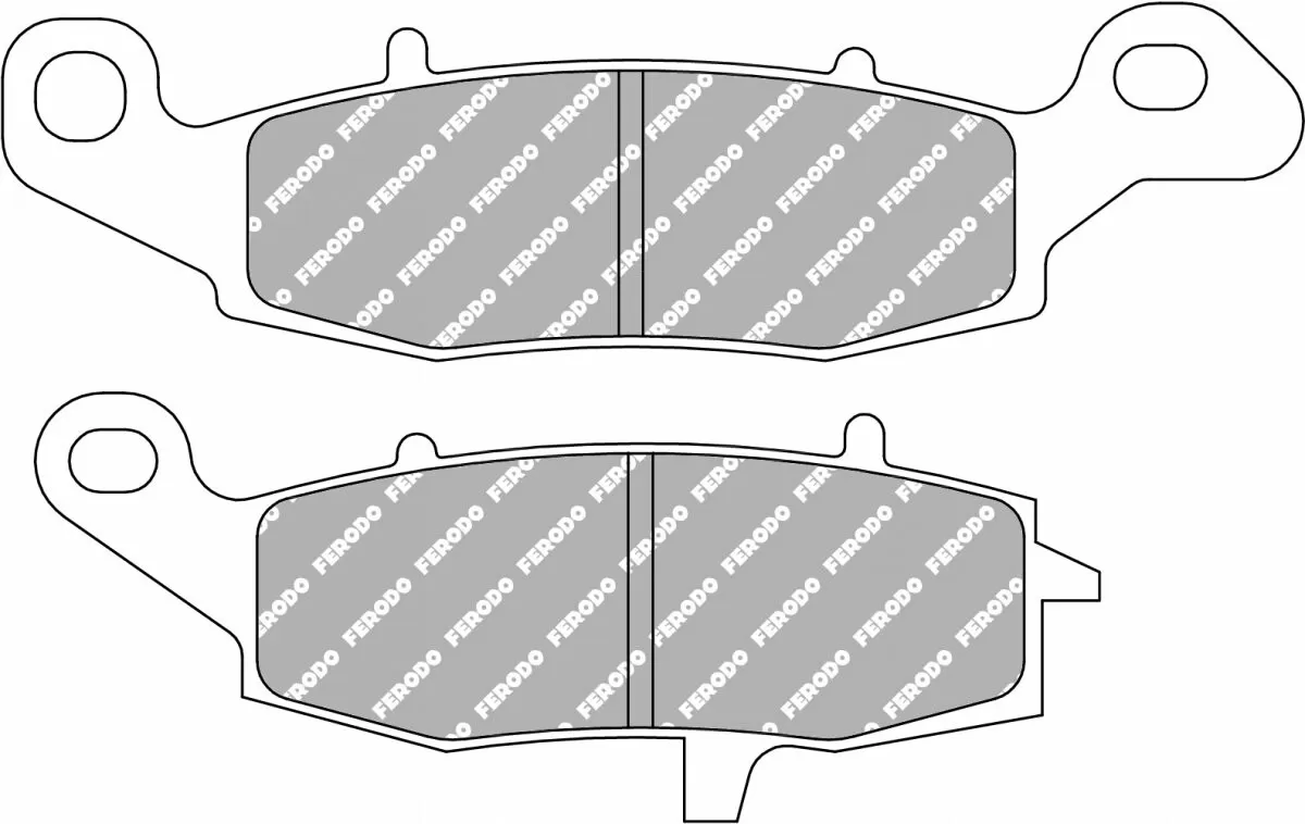 Ferodo FDB2048EF Brake Pads Eco-Friction EF