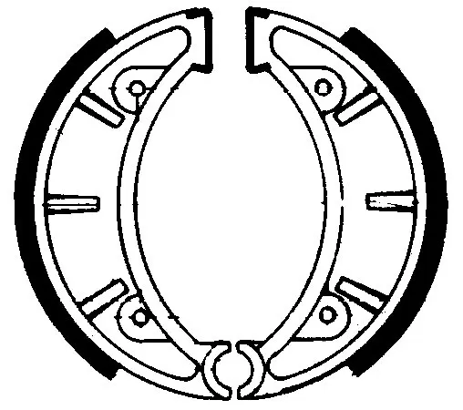 Ferodo FSB826 Brake Shoes 