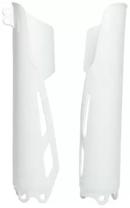 Rtech Fork Protectors Honda CRF-R/RX 250/450 White
