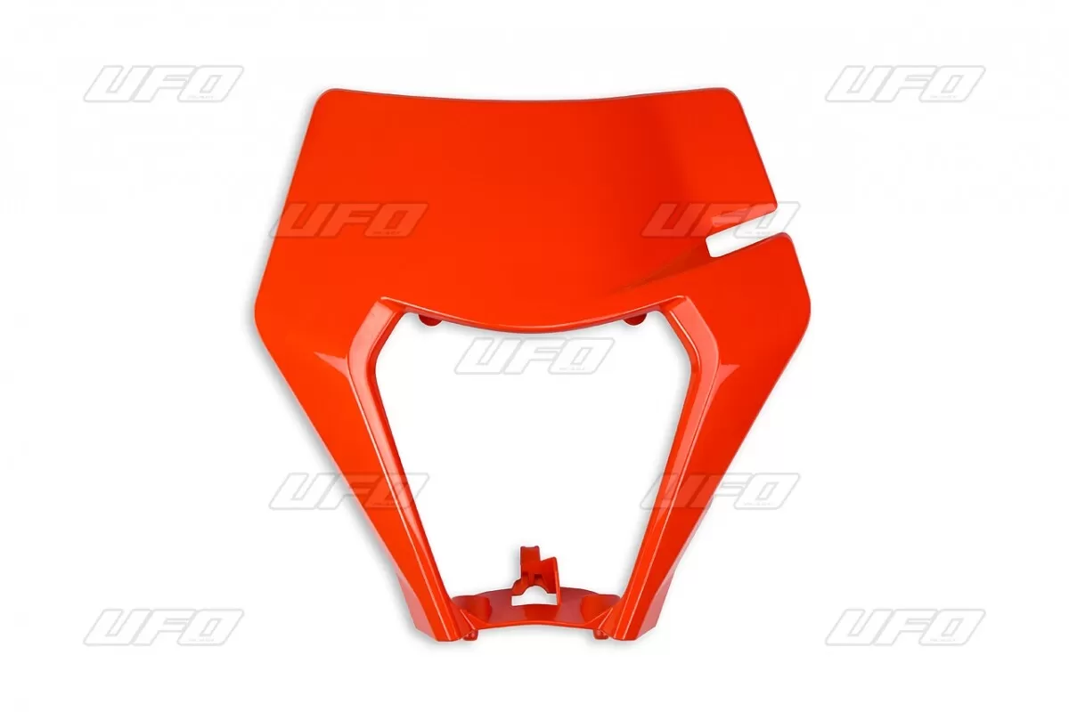 UFO Headlight Mask Neon Orange for KTM EXC/EXC-F 20-23