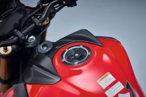 Suzuki Fuel Cap Protector Sticker Carbon