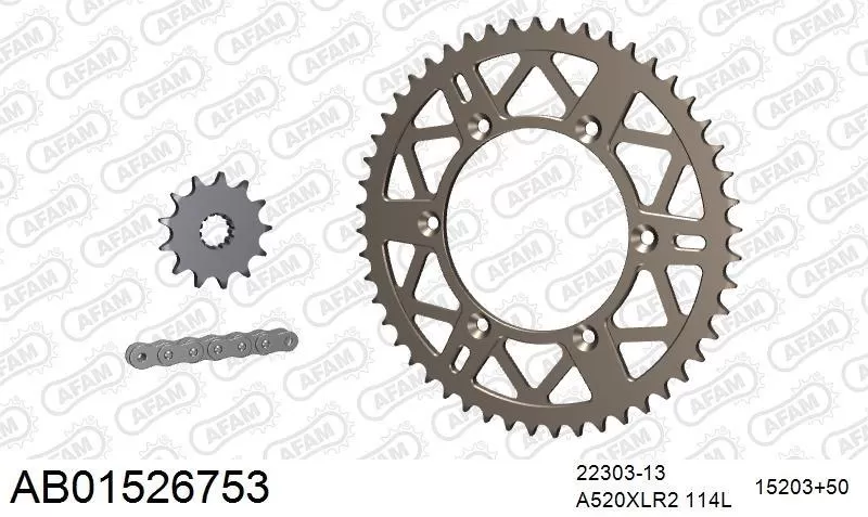 AFAM Chainset - Aluminium AB