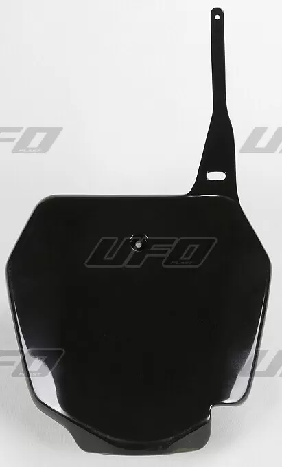 UFO Front Number Plate Suzuki RM85 Black