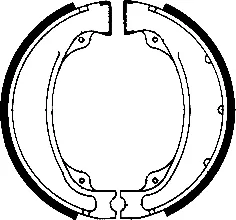 Ferodo FSB755 Brake Shoes