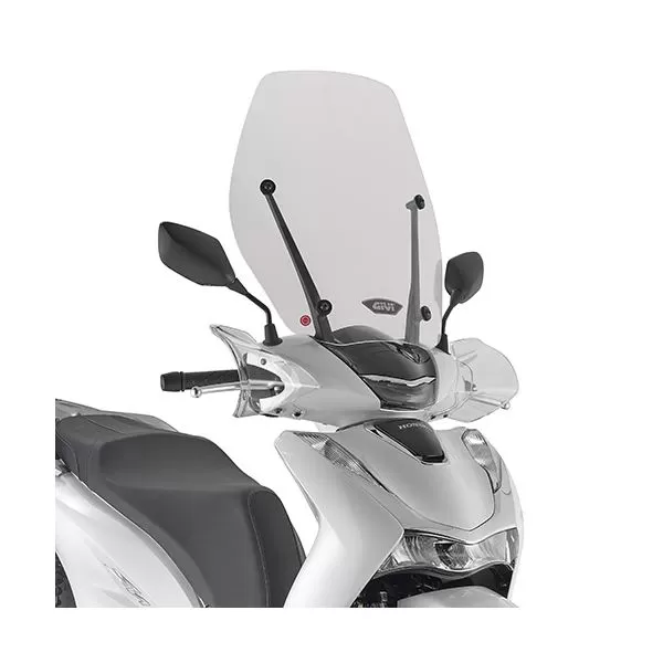 GIVI Raised transparent windshield HONDA SH 125-150