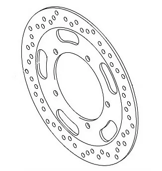 Kawasaki DISC FR BLACK VN900C9FA