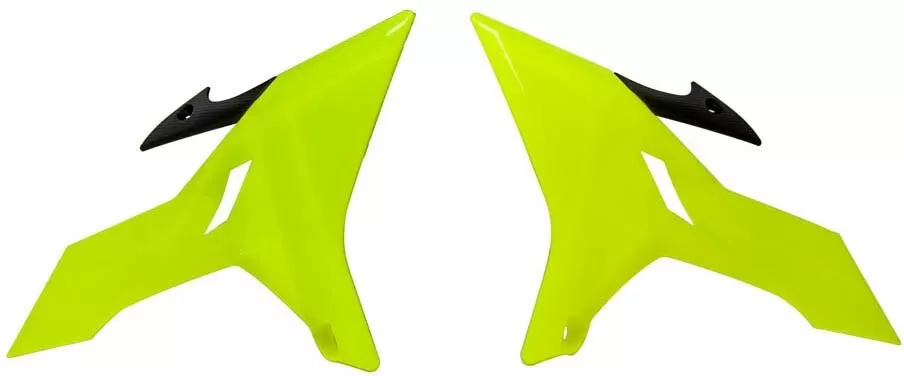 Rtech Radiator Scoops Neon Yellow