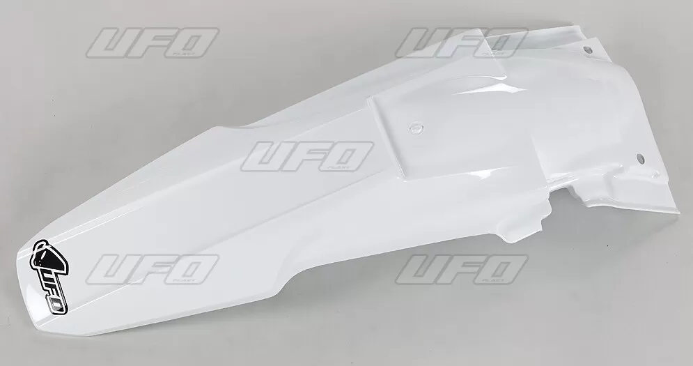 UFO Rear Fender White Suzuki RMZ450
